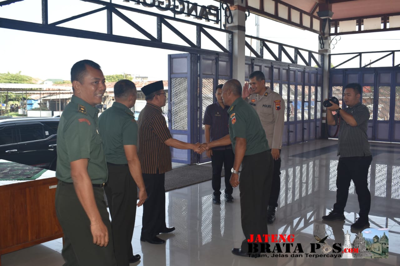 Pemda Demak Dan Kodim Demak Sepakat Untuk Sinkronisasi dan Koordinasi Seluruh Komponen Masyarakat Kepada TNI