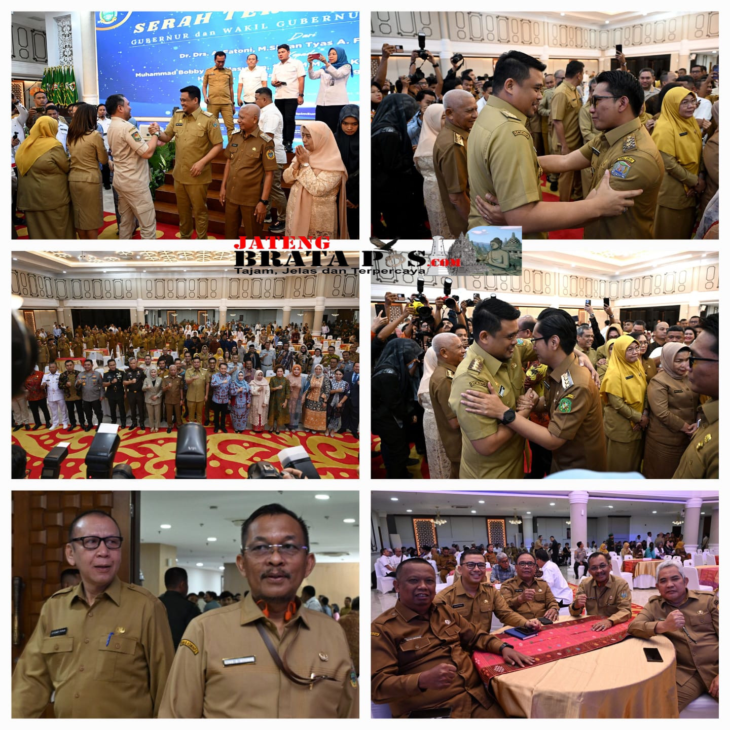 Hari Pertama Ngantor, Gubernur Sumut Bobby Nasution Tekankan Tugas Pemerintah Melayani Masyarakat