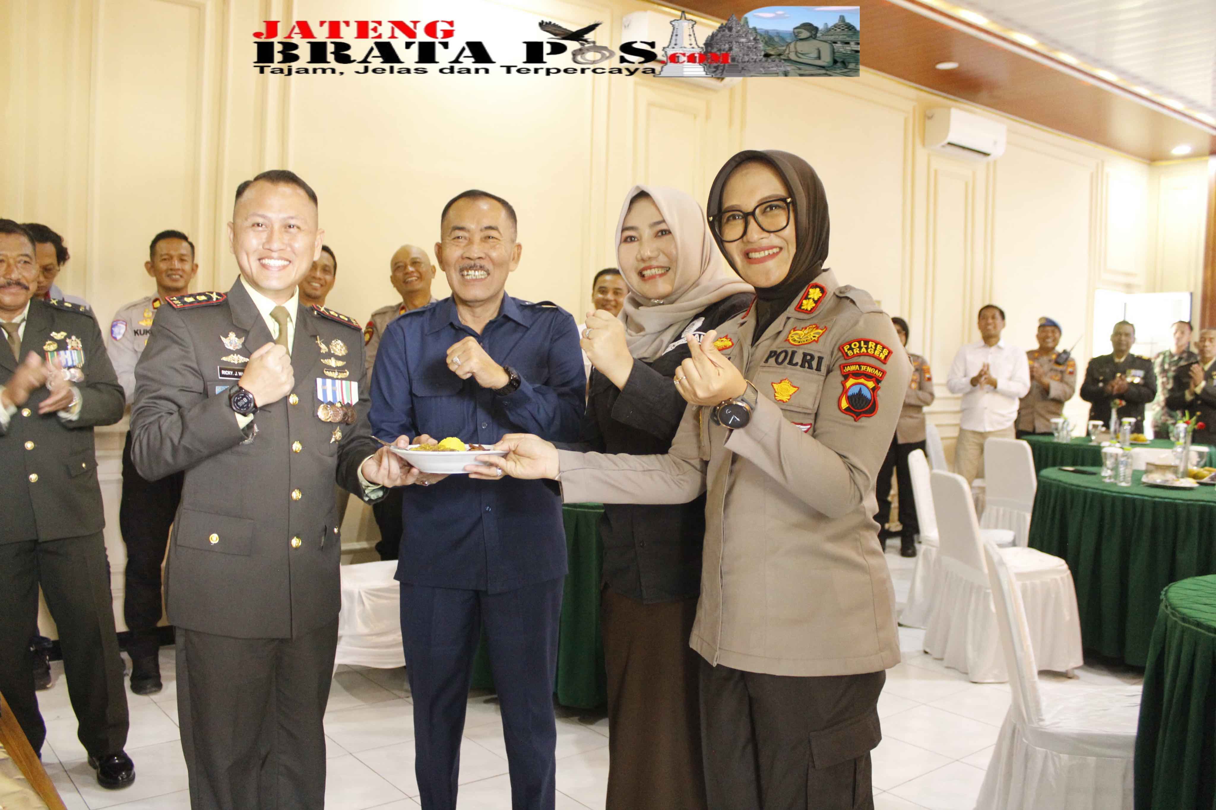 HUT TNI Ke-80, Kodim Sragen Dapat Kejutan Dari Kapolres